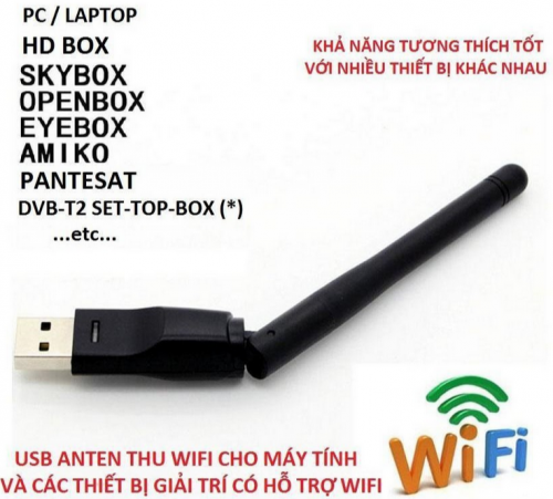 Anten thu wifi 802+