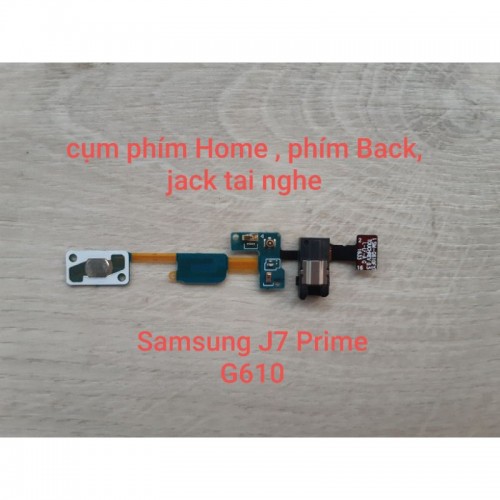 Cáp Nút Back và Chân Tai Nghe Samsung J7 Prime