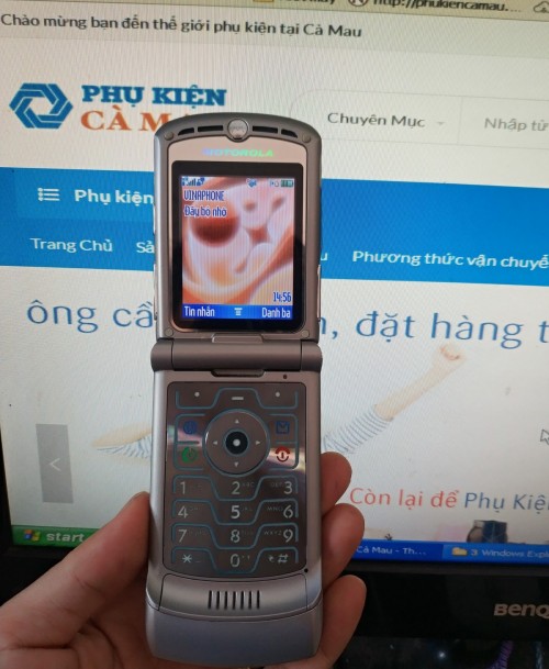Nạp Tiếng Việt Motorola V3r