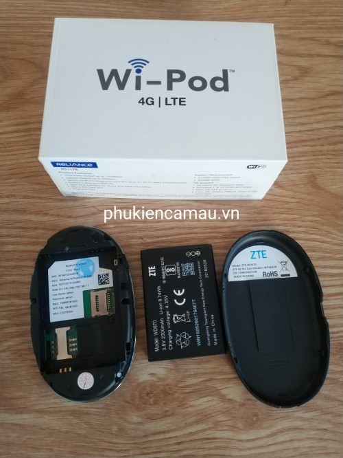 Phát wifi 4G ZTE WD670